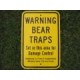 Bear Sign Bear Sign